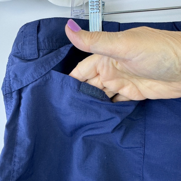 COLUMBIA SPORTSWEAR PFG Dark Blue Nylon Midi Outdoor Skirt / Waist 22 in - Picture 12 of 16